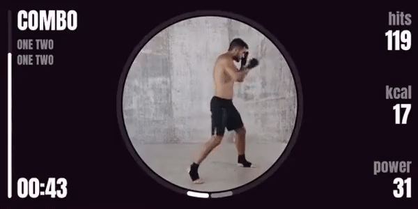 boxing with strap gif